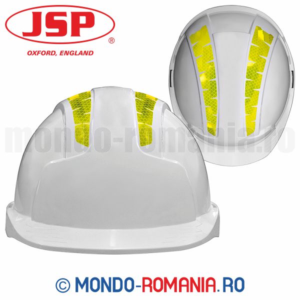 Kit JSP DECALL reflectorizant neon - casti protectie reflectorizante